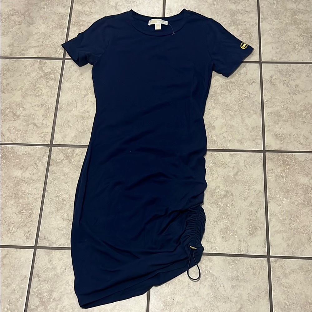 Elegant Navy Blue Dress